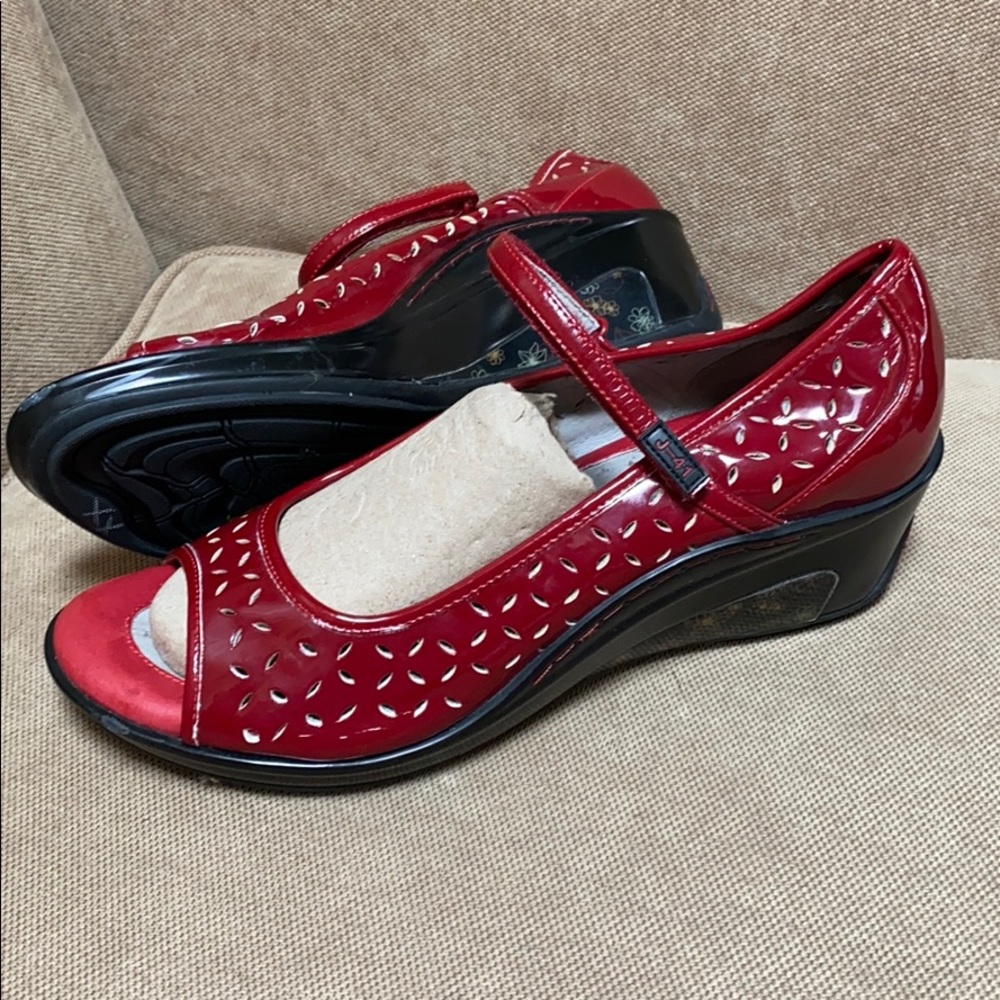 J-41 Adventure Red dress shoes